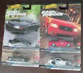 Hot Wheels Fast And Furious Mix Lot