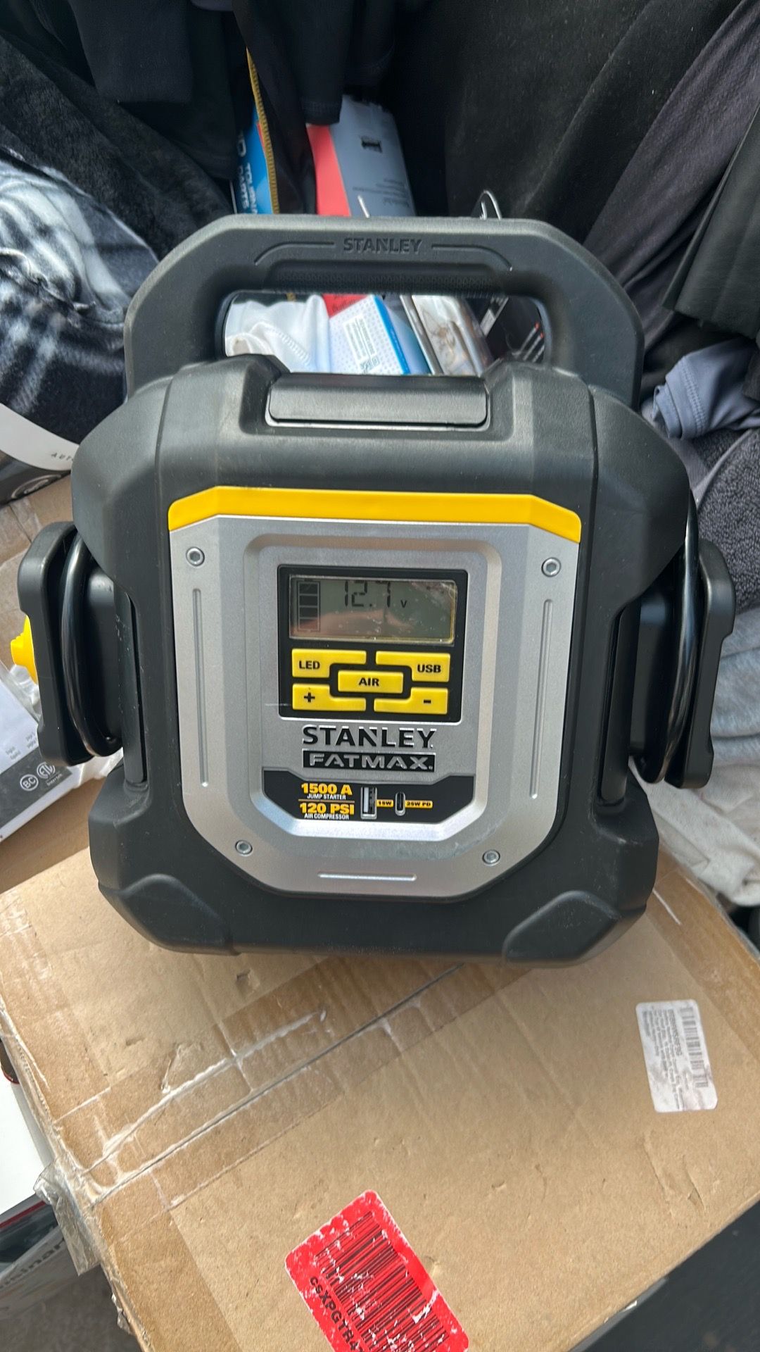 Stanley J15CF 1500 Amp Jump Starter