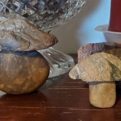 Mushroom Statues