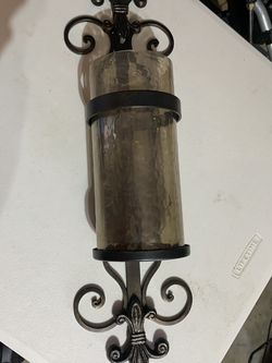 Wall Mt Candle Holder