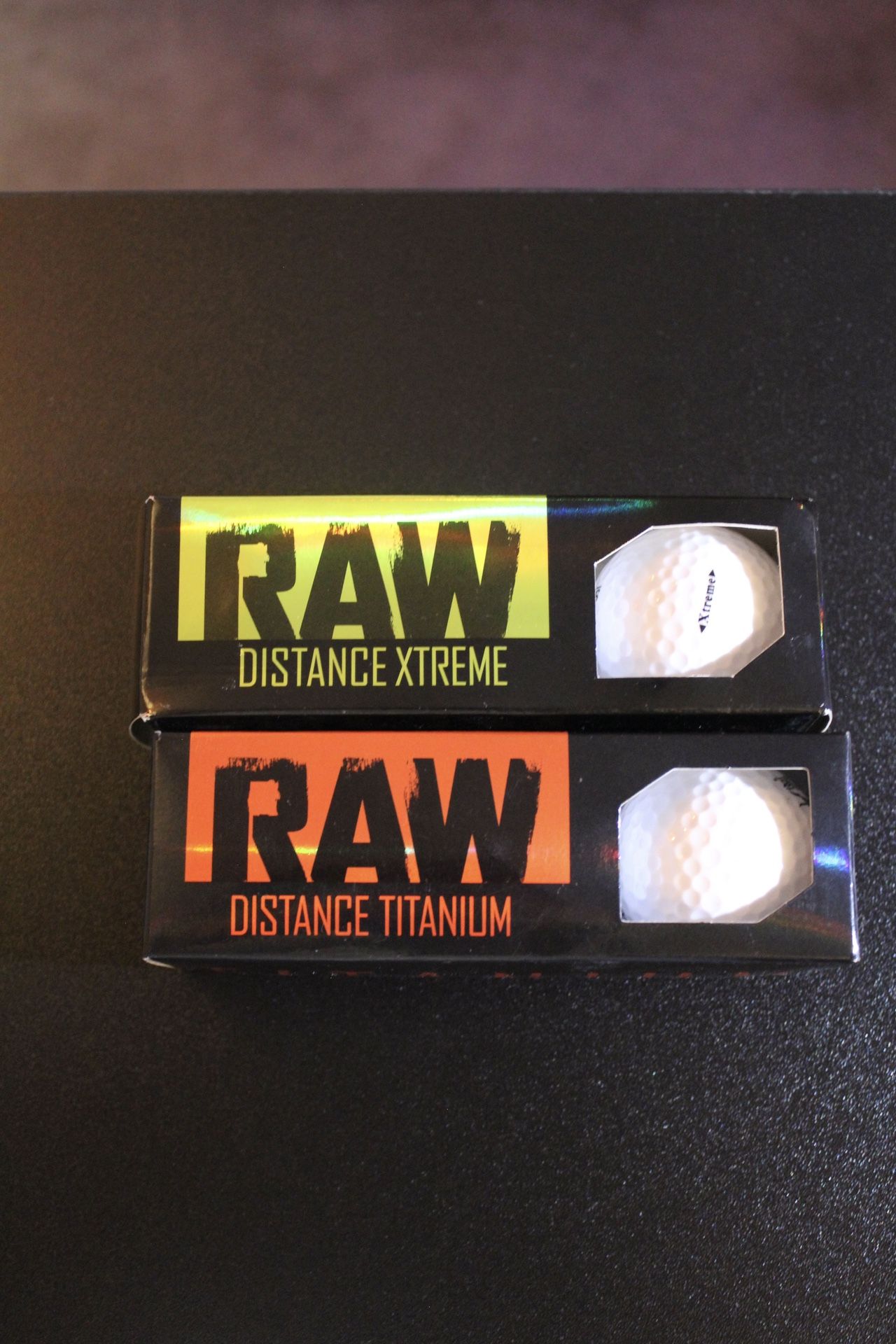 2 Boxes Slazenger RAW Distance Xtreme/Titanium Golf Balls (3 Balls Each Box)