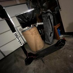 Black Gotrax GXL V2 electric scooter. 