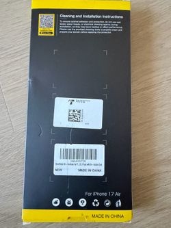 iPhone 17 Air screen protector Never Break Full cover Glass