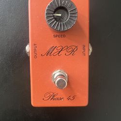MXR Phase 45 Guitar Pedal
