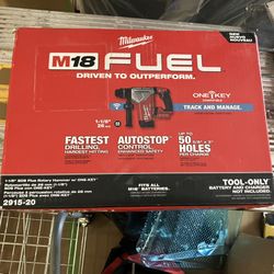 Milwaukee M18 Fuel Brushless Sds Plus 1-1/8 In Rotary Hammer