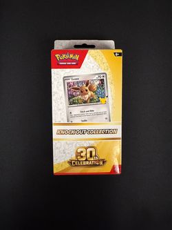 Pokemon 30th Aniversary Knock Out Collection