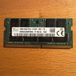 SK Hynix 16GB DDR4 RAM 2133MHz (Used)