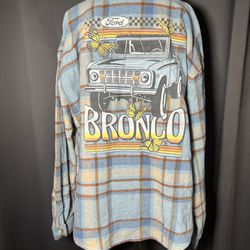 Ford Bronco Plaid Shirt/jacket