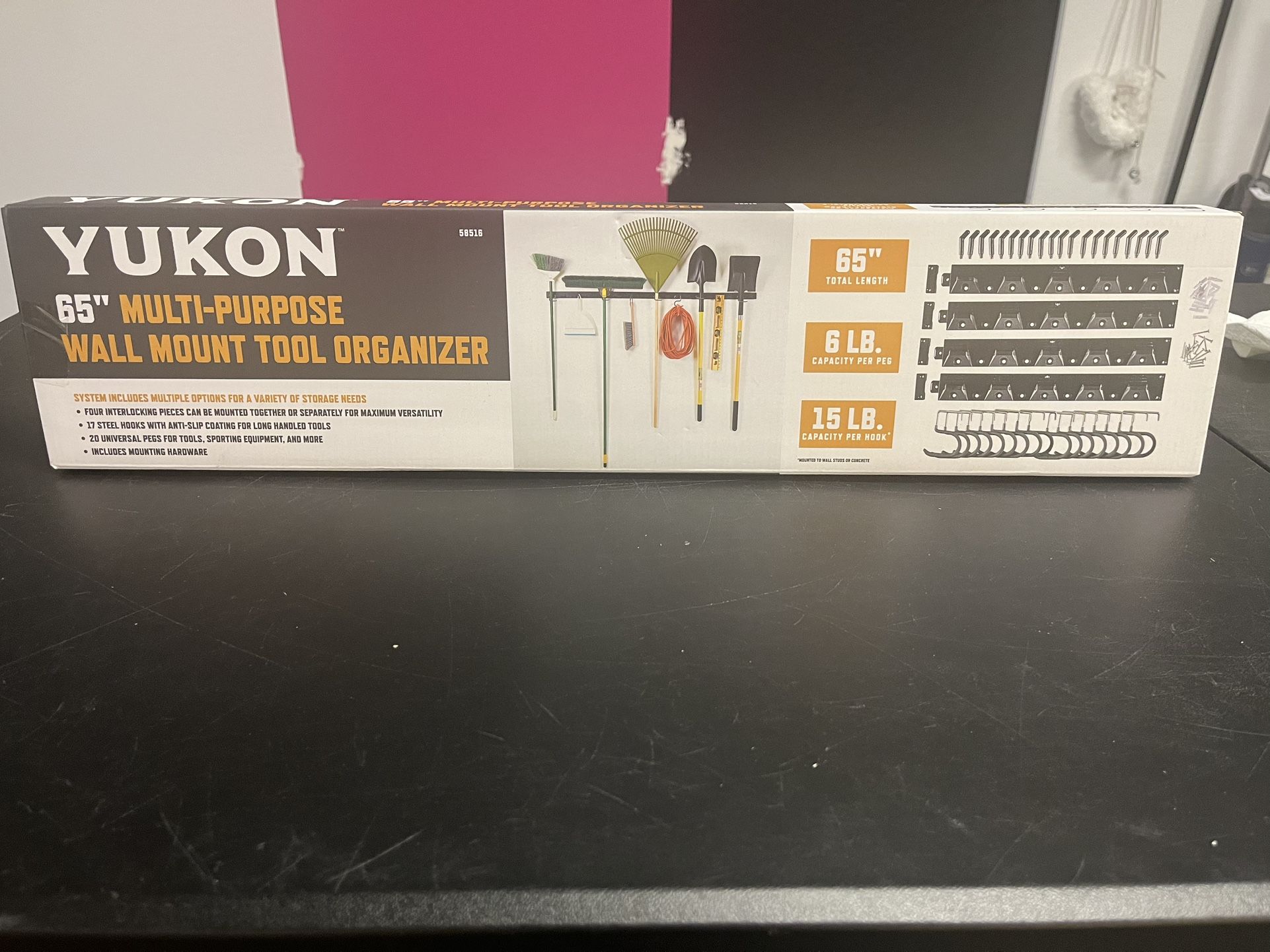 65” Multi Purpose Tool Organizer