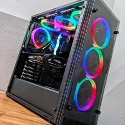 I7 8700K 4.7GHZ GTX 1080 16GB DDR4 1TB SSD 600W PSU Gaming Computer Desktop PC