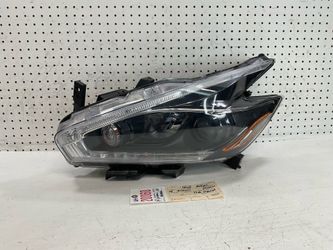 2018 NISSAN MURANO LEFT SIDE BLACK HEADLIGHT LAMP OEM