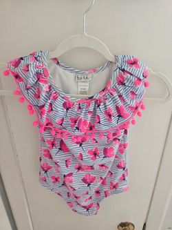 Girls size 10 swimsuit and cover up