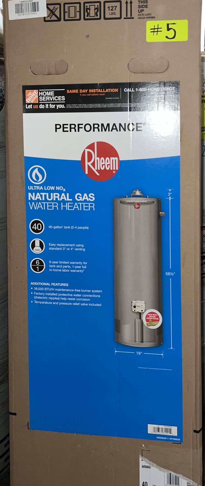 Rheem Water Heater