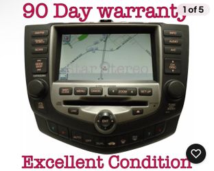 2006-2007 06 07 Hybrid Honda Accord OEM Navigation GPS Radio 6 Cd Player 2CK6