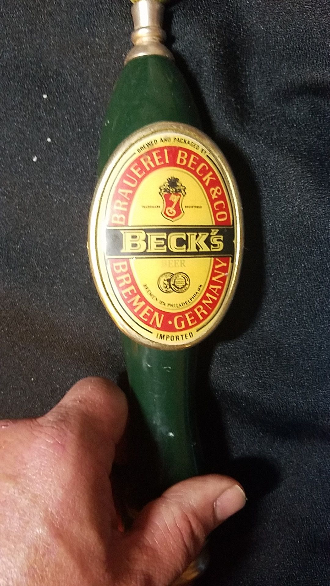 Beer tap Beck's VINTAGE Man Cave