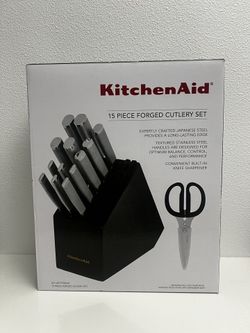 KitchenAid 15-Piece Forged Cutlery Set