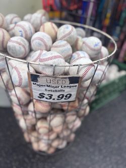 Major/Minor League Baseballs