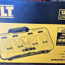 DEWALT 12V/20V/60V MAX 4-Port Lithium-lon Battery Charger