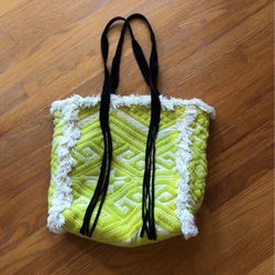 Tote Bag by Soft Surroundings 13 X 13 Inches & 5 Inch Sides