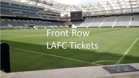 2 Front Row Tickets  LAFC vs San Diego FC 8/15