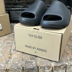 yeezy adidas black onyx slides