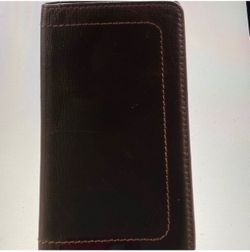 Vintage Louis Vuitton Brown Leather Bifold Wallet