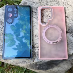 2 Phone Cases and 1 Cup Holder Phone Mount