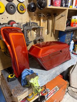 Harley saddlebag