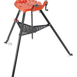 NEW RIDGID 36273 Portable Tristand Chain Vise RIDGID Portable Chain Vise: Folding Leg, 0.13in –6 in Pipe Size Range TriStand model 460-6
