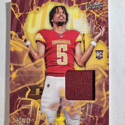 2024 Absolute Jayden Daniels Rookie PATCH Card