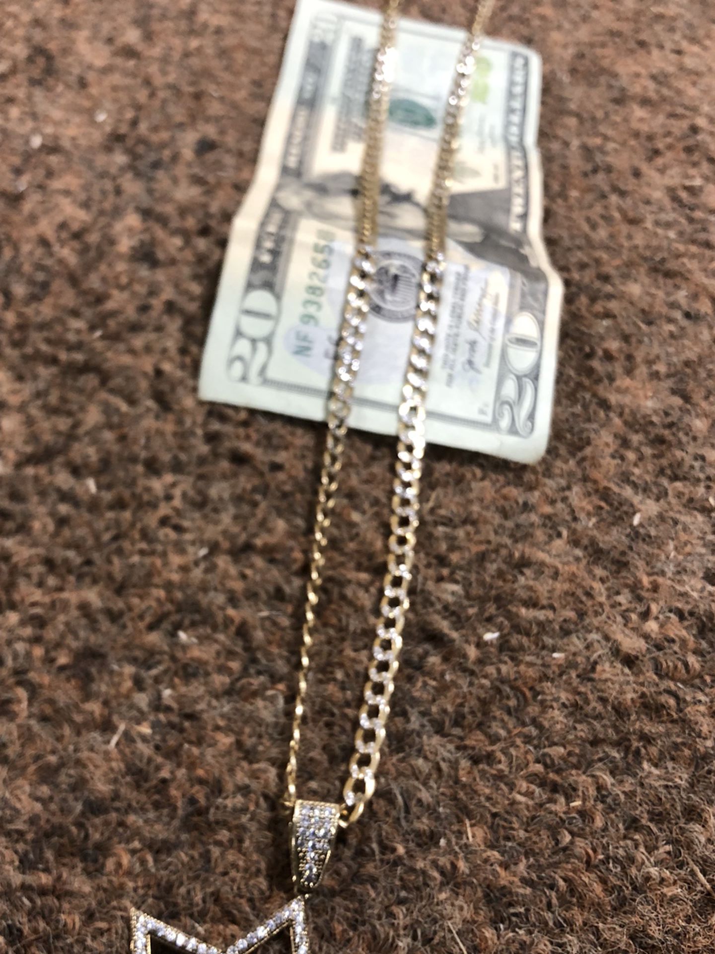 Real 10k Chain And Pendant
