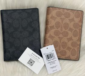 Coach Men Passport Case