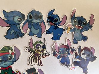 Holographic Stickers, Stitch Stickers, Lilo And Stitch Decor