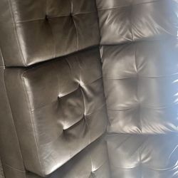 Queen Leather Sleeper Sofa