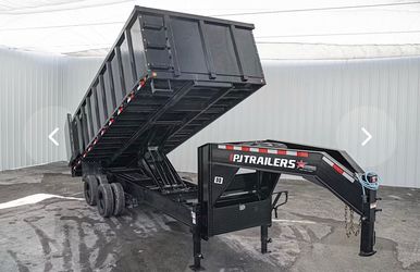 Gooseneck Dump Trailer