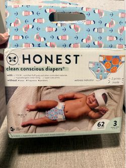 Honest Clean Conscious Diapers Size 3