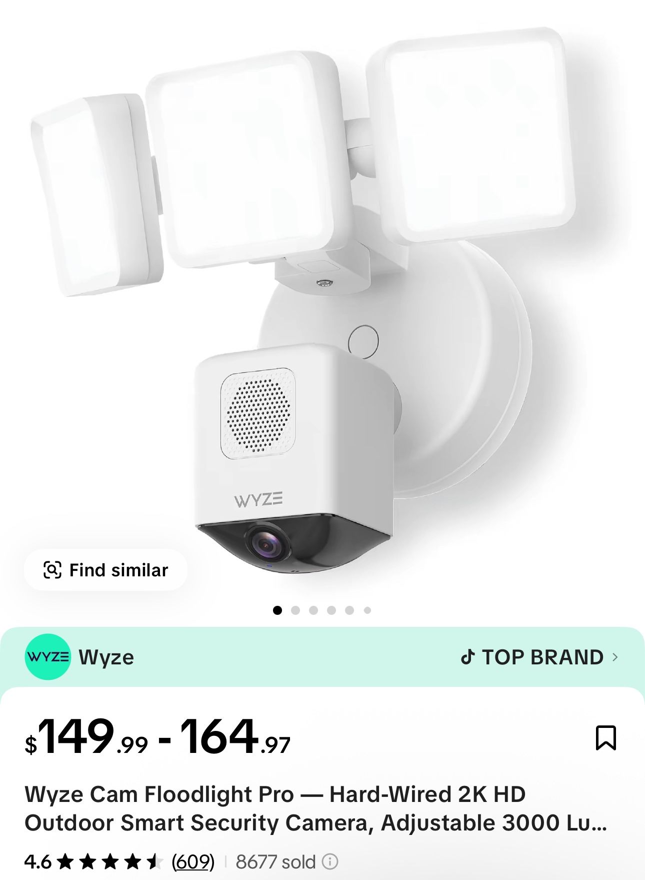 Wyze Cam Floodlights Pro