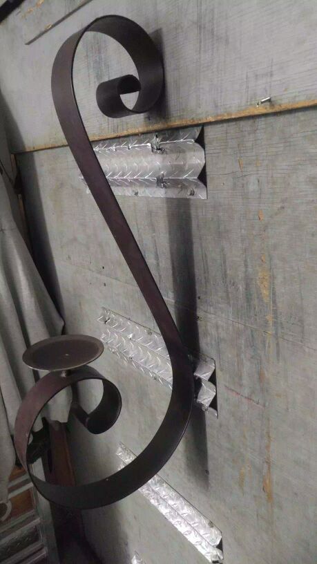 Iron wall decor