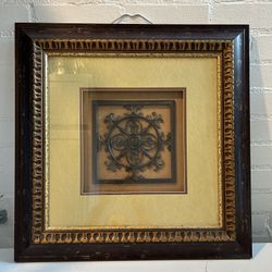 Ornamental “Brownstone Resin” Frame