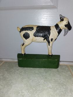 Vintage Cast Iron Door Stop