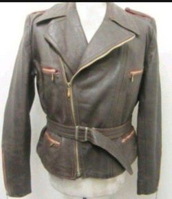 1940s Used German Motorcycle Jacket