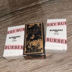 2***Burberry Her 5 Ml  *** Gucci Bloom 5 Ml 