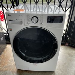 New LG ThinQ Front Load Washer 5.0 Cubic Feet