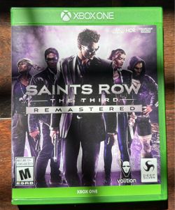 Saints Row The Third Remastered Xbox One