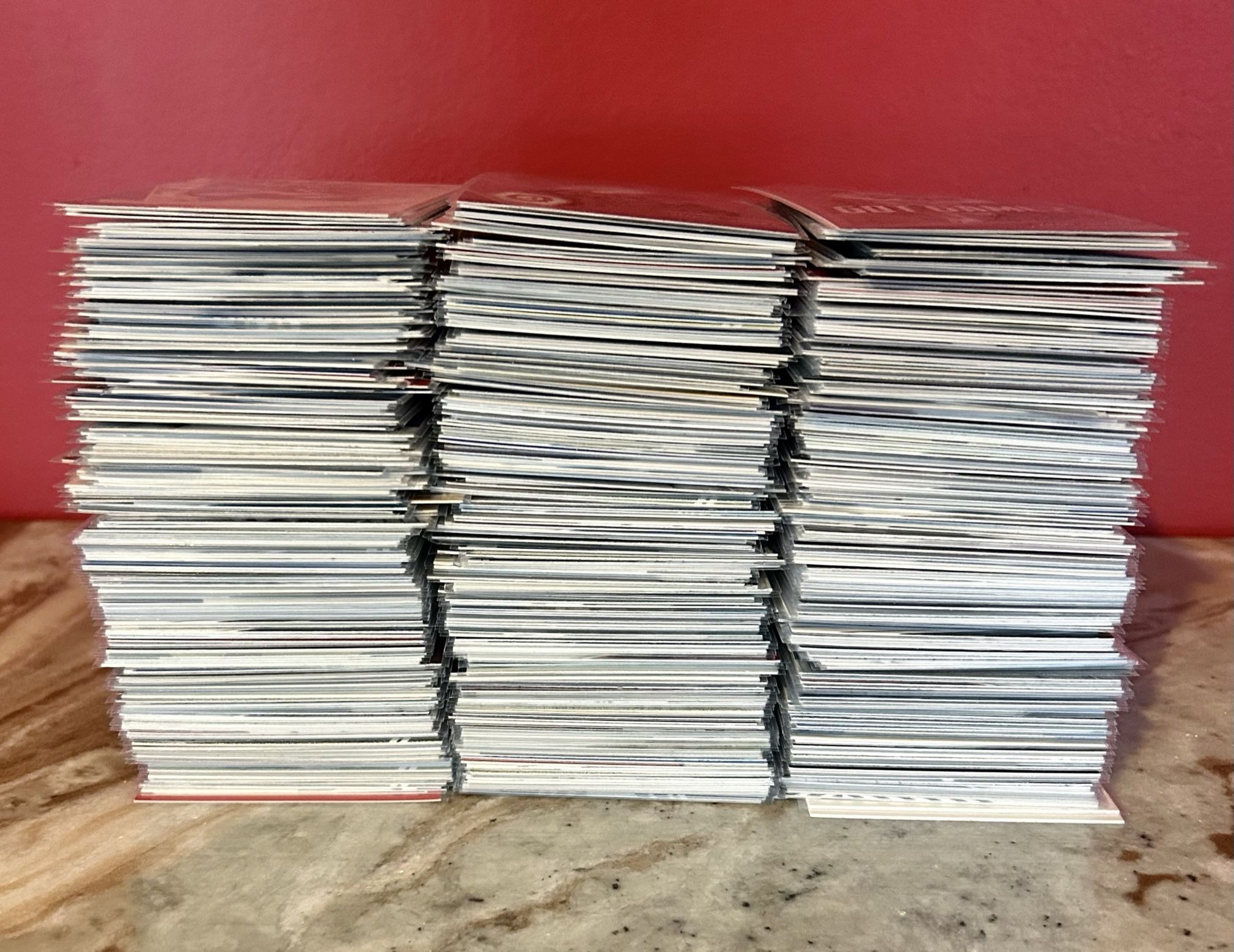 NFL Football Panini Rookie Insert Huge 500 Count Trading Card Lot