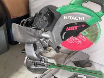 Hitachi miter saw