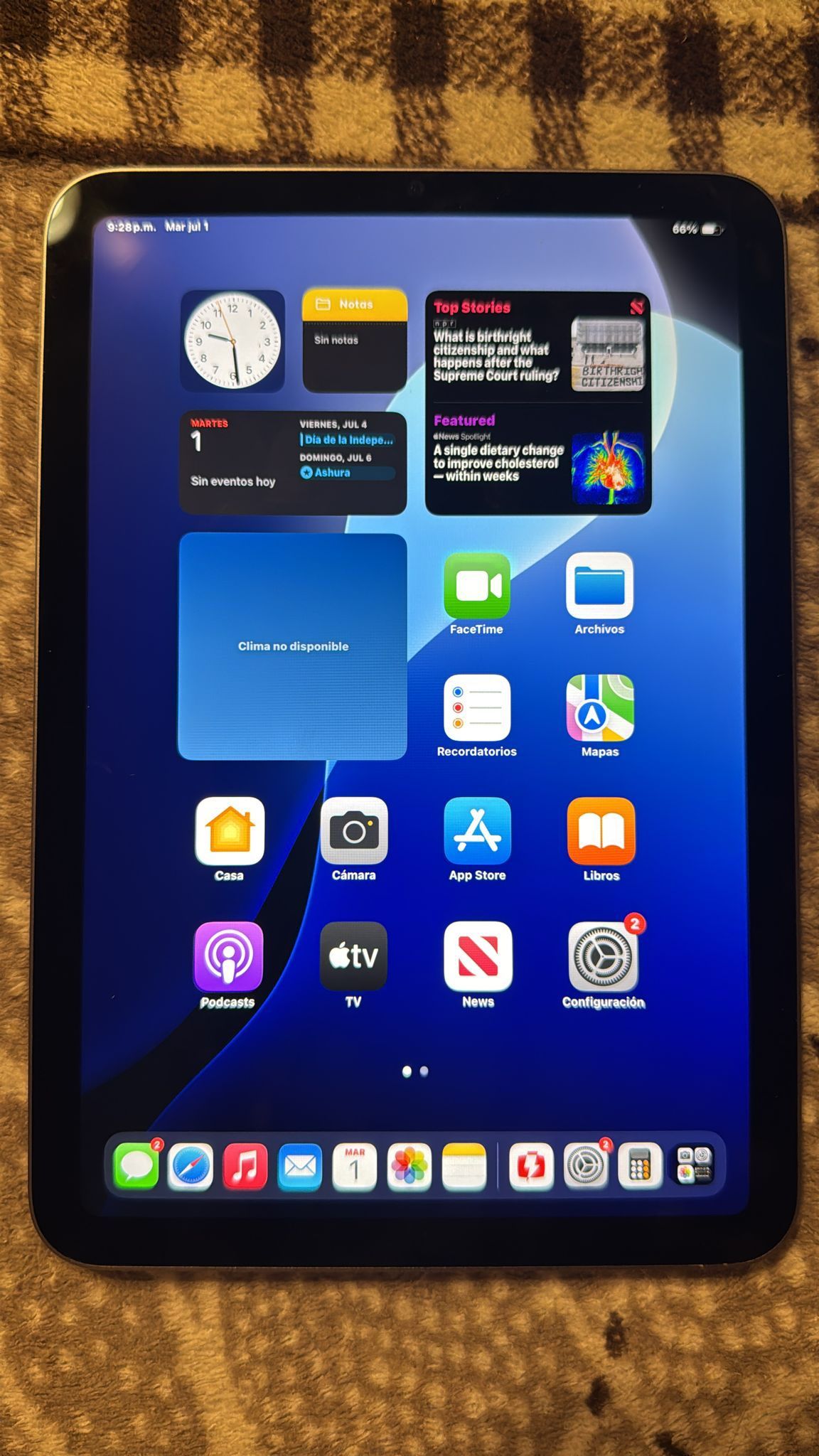 iPad mini A 17 pro