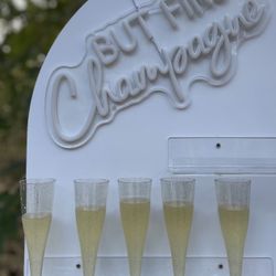 Champagne Wall/goodie Wall