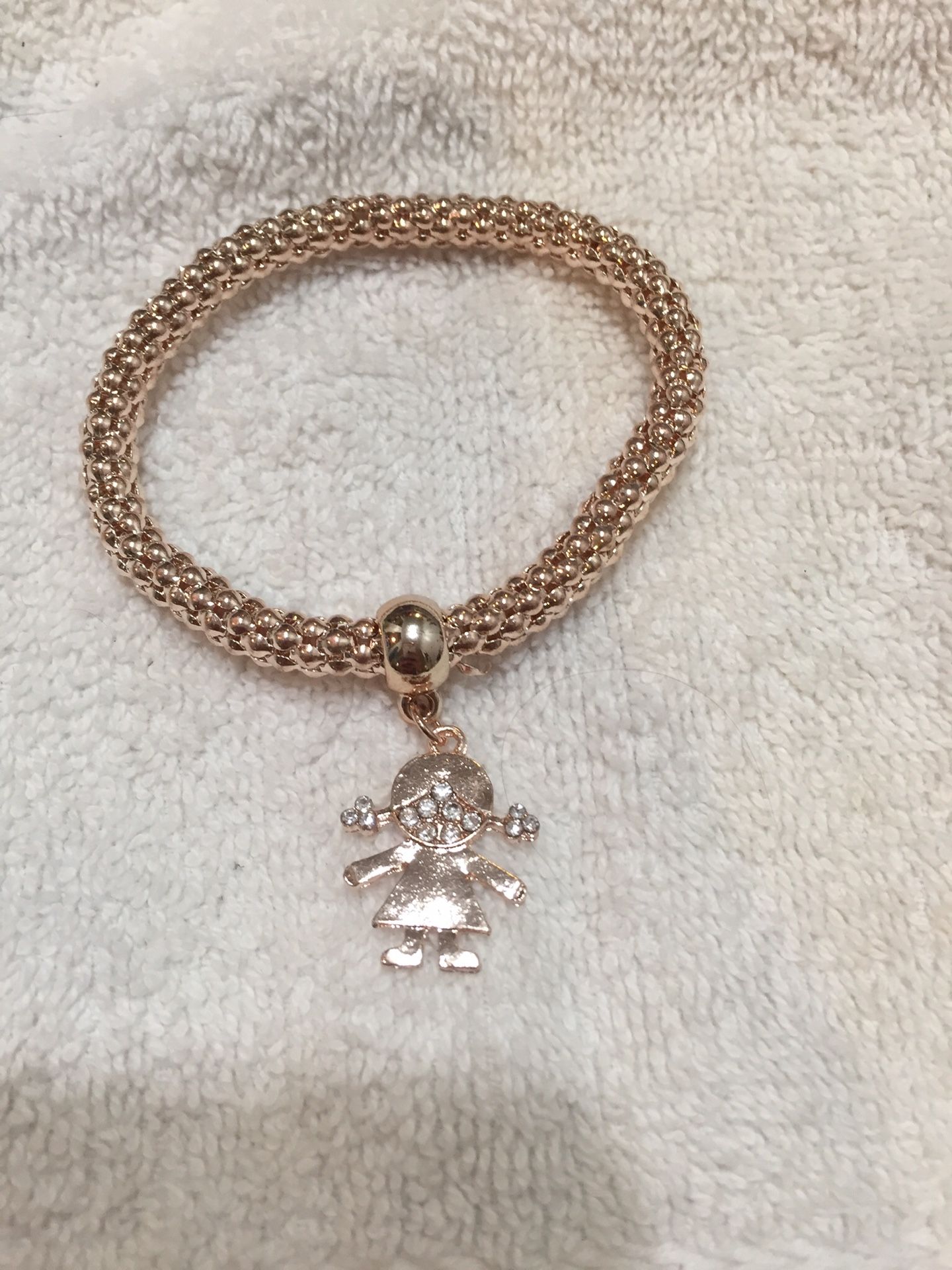 Bracelet girl charm