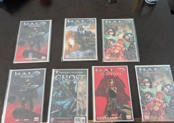 Halo comic Call of duty ghost Xbox comic gaming comics